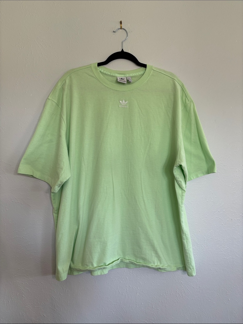 Adidas Mint Green Crewneck Tee